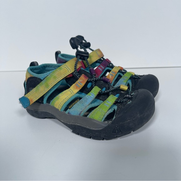 Keen Unisex Kids 11 Newport H2 Closed Toe Sandals Multicolor Trail Shoes - Picture 2 of 13